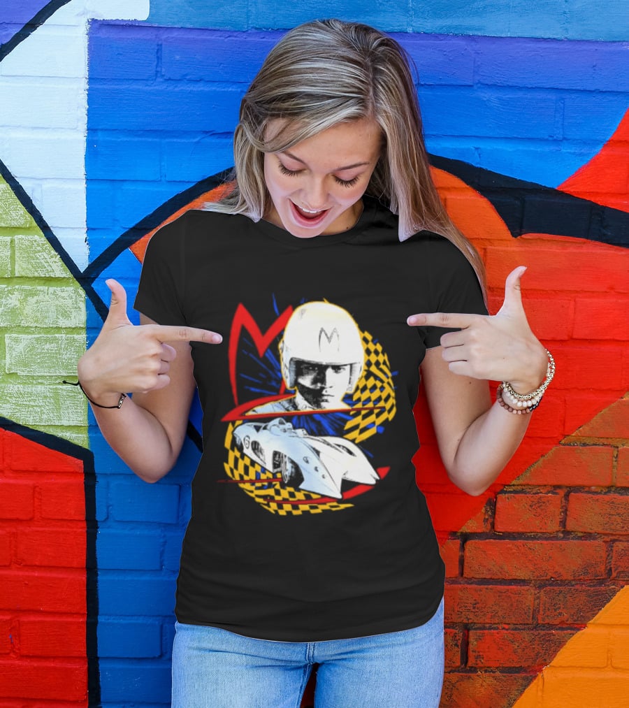 Speed Racer Mach 5 M Iconic Race Car T-Shirt