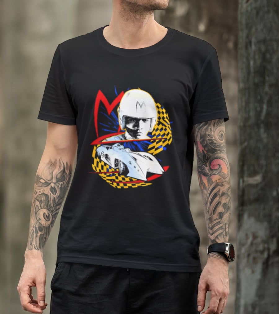 Speed Racer Mach 5 M Iconic Race Car T-Shirt