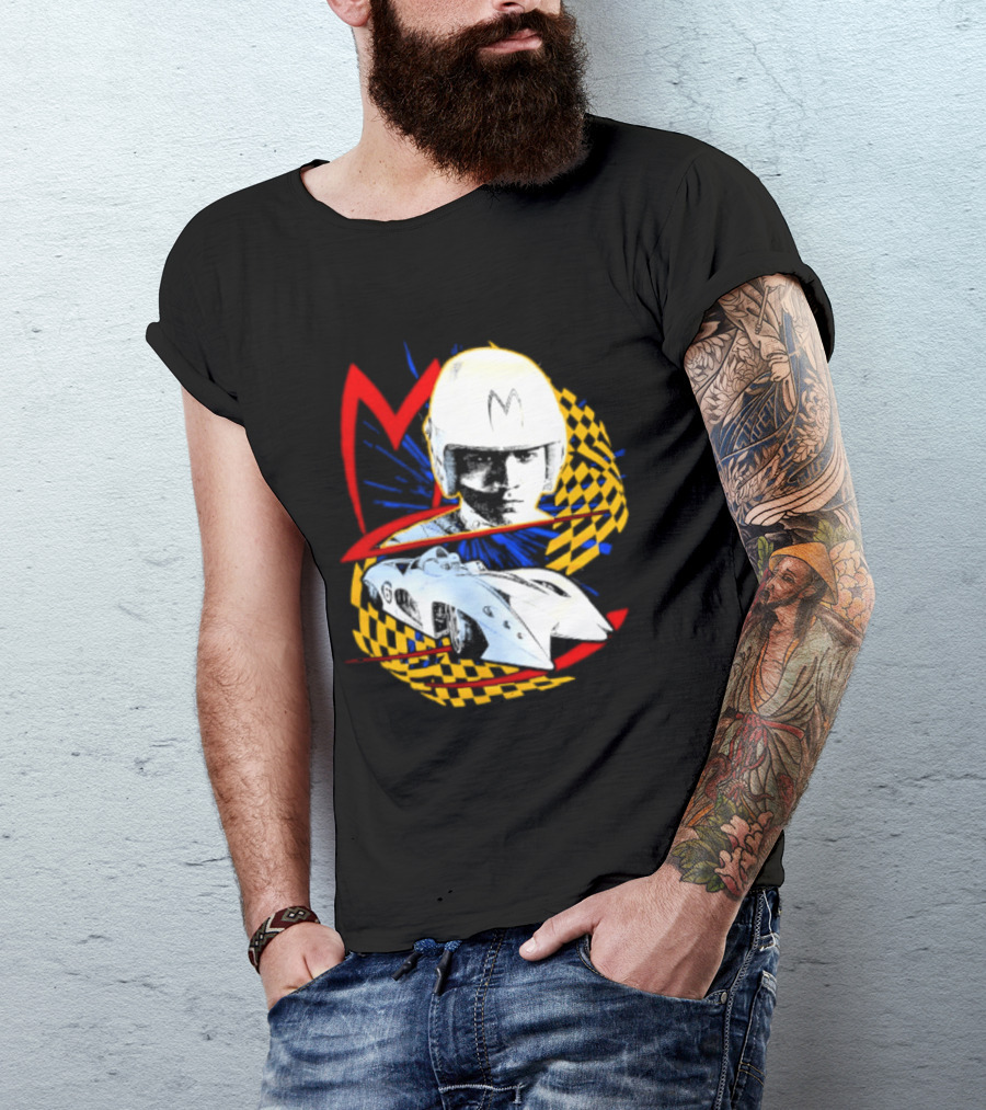 Speed Racer Mach 5 M Iconic Race Car T-Shirt