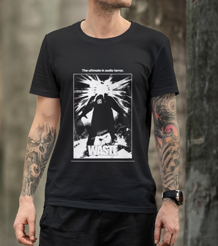 The Ultimate In Audio Terror Lay Waste Explosion Scene T-Shirt