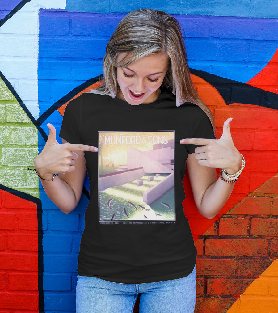 Mumford And Sons September 22 2026 Grand Rapids Acrisure Amphitheater Event T-Shirt