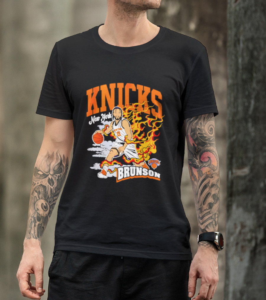 Knicks Jalen Brunson Fired Up New York Knicks T-Shirt