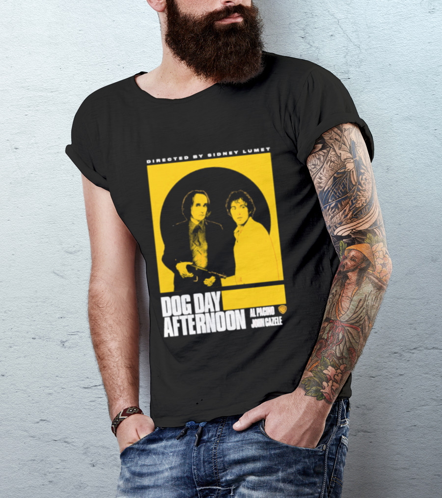 Directed By Sidney Lumet Dog Day Afternoon Al Pacino John Cazale Warner Bros T-Shirt