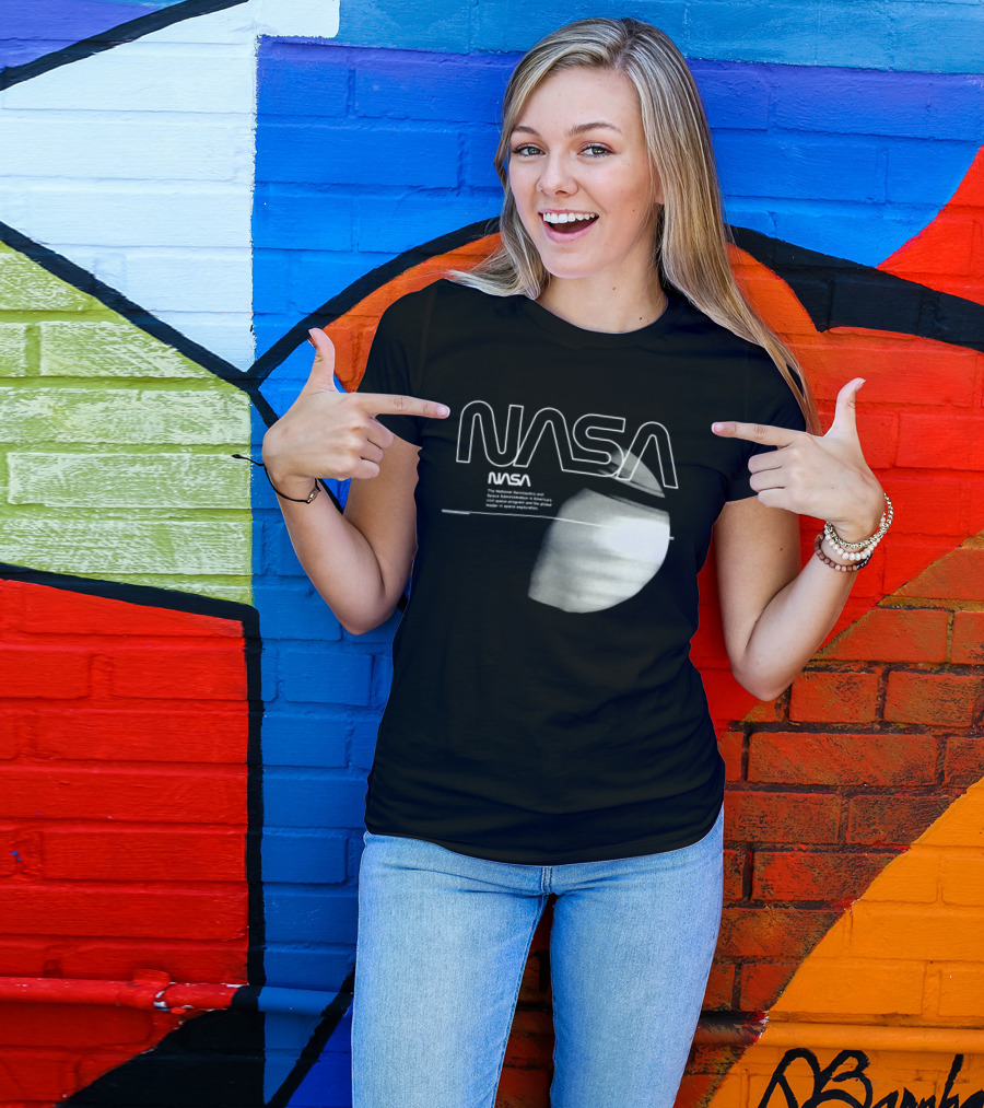 Alpha Industries NASA Galaxy Essential Crew Space Exploration T-Shirt