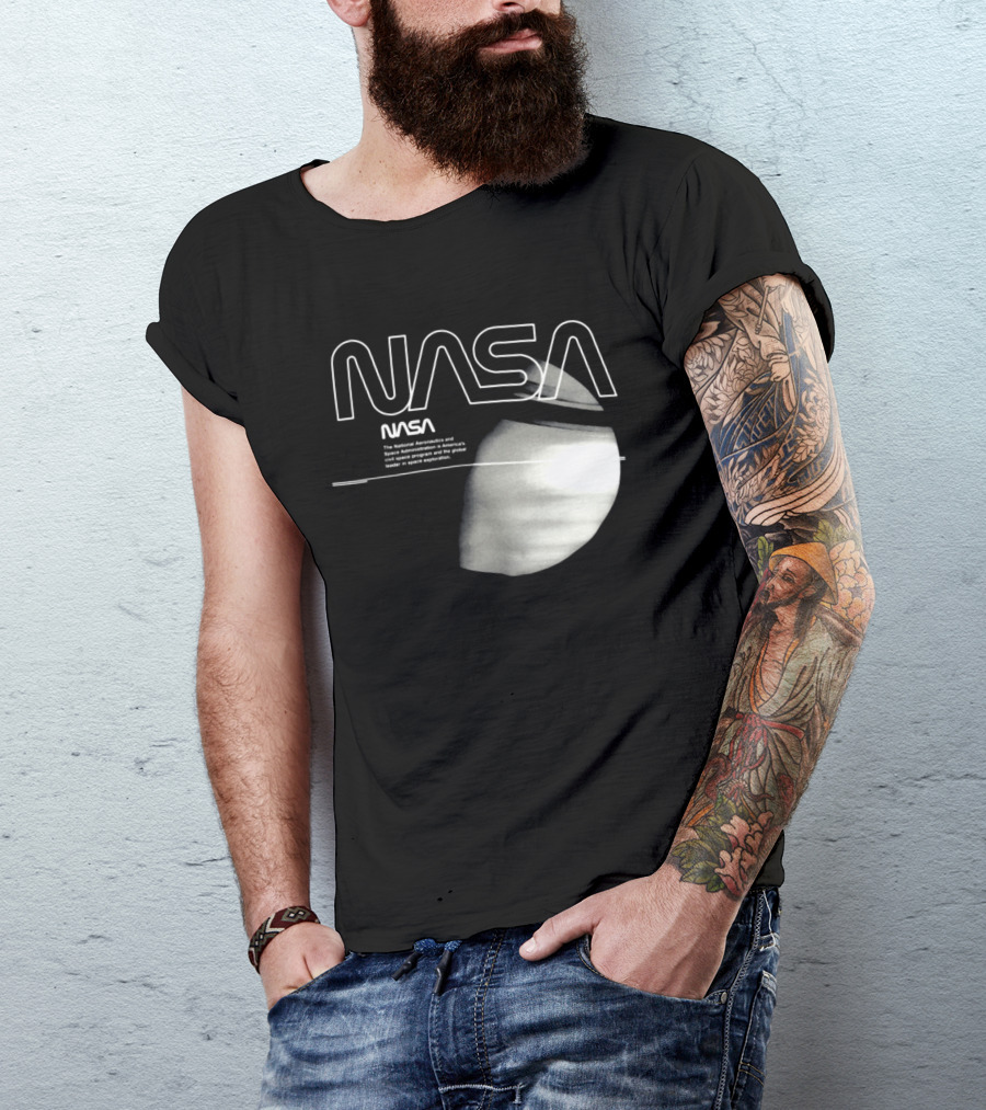 Alpha Industries NASA Galaxy Essential Crew Space Exploration T-Shirt