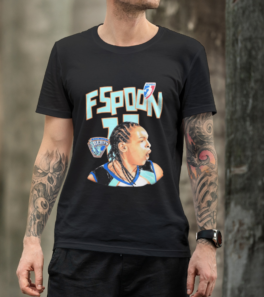 WNBA New York Liberty F Spoon 11 Iconic Player T-Shirt