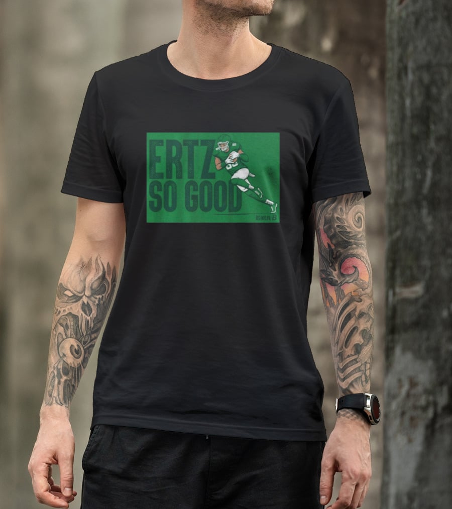 Ertz So Good NFLPA Football Philadelphia Green 86 T-Shirt