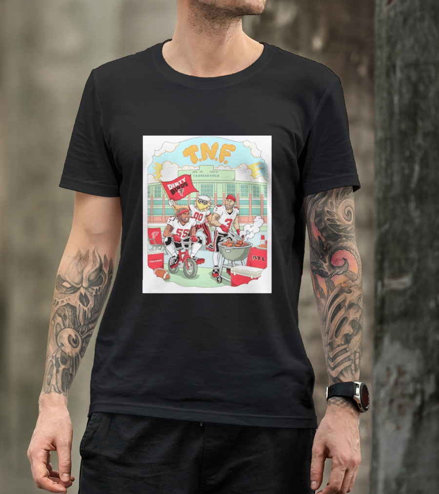 Atlanta Falcons Dirty Birds TNF Lambeau Field Tailgate Cooking T-Shirt