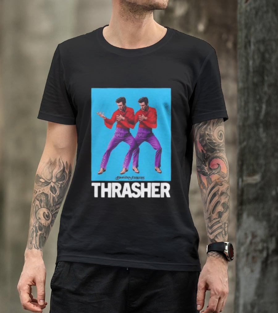 Brandon Flowers 2026 Thrasher Tour Double Vision T-Shirt