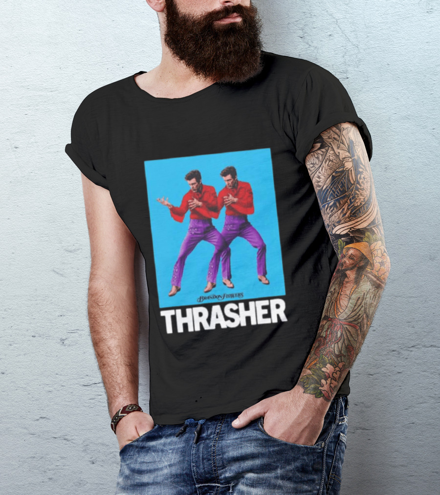 Brandon Flowers 2026 Thrasher Tour Double Vision T-Shirt