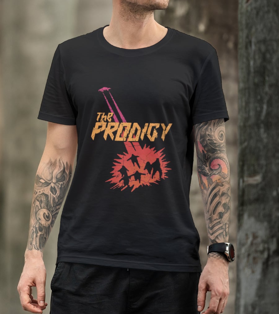 The Prodigy 2026 Tour Invaders UFO Explosion T-Shirt