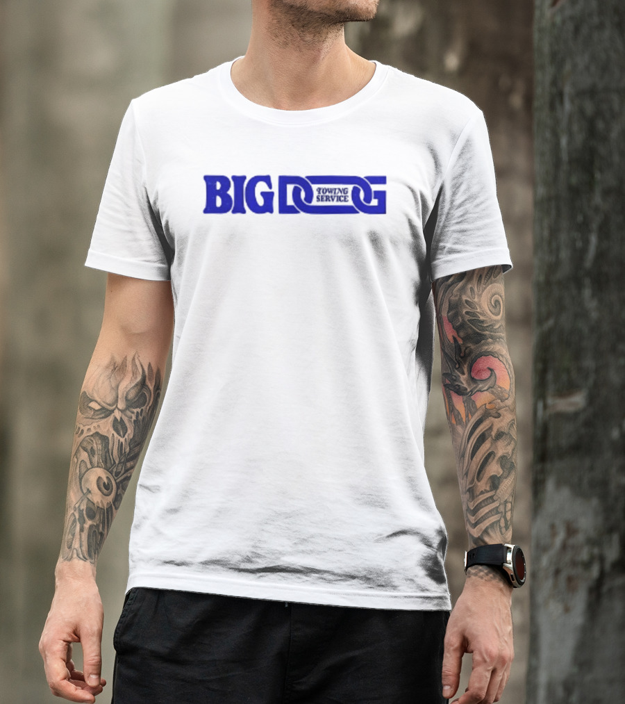 Big Dog Towing 2 Sided T-Shirt