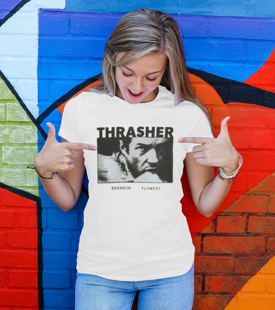 Brandon Flowers Thrasher 2026 Tour Dates T-Shirt