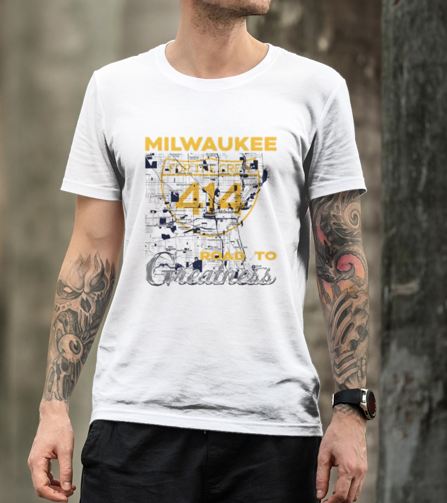 Milwaukee Brewers Brew 414 Road To Greatness T-Shirt