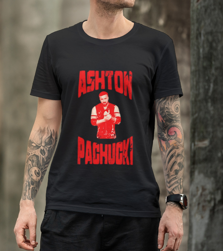 Ashton Pachucki Red Vest Visual Portrait Ashton Pachucki T-Shirt