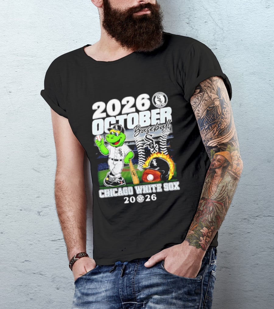 2026 October Chicago White Sox Postseason Baseball T-Shirt