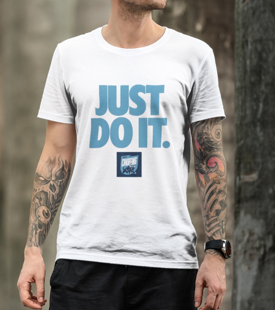 New York Charging Just Do It Bull T-Shirt