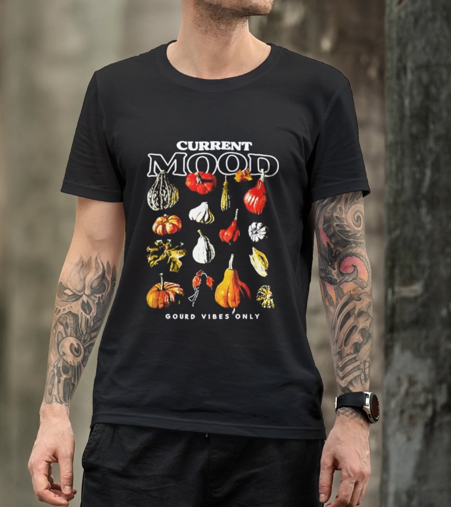 Current Mood Gourd Vibes Only T-Shirt