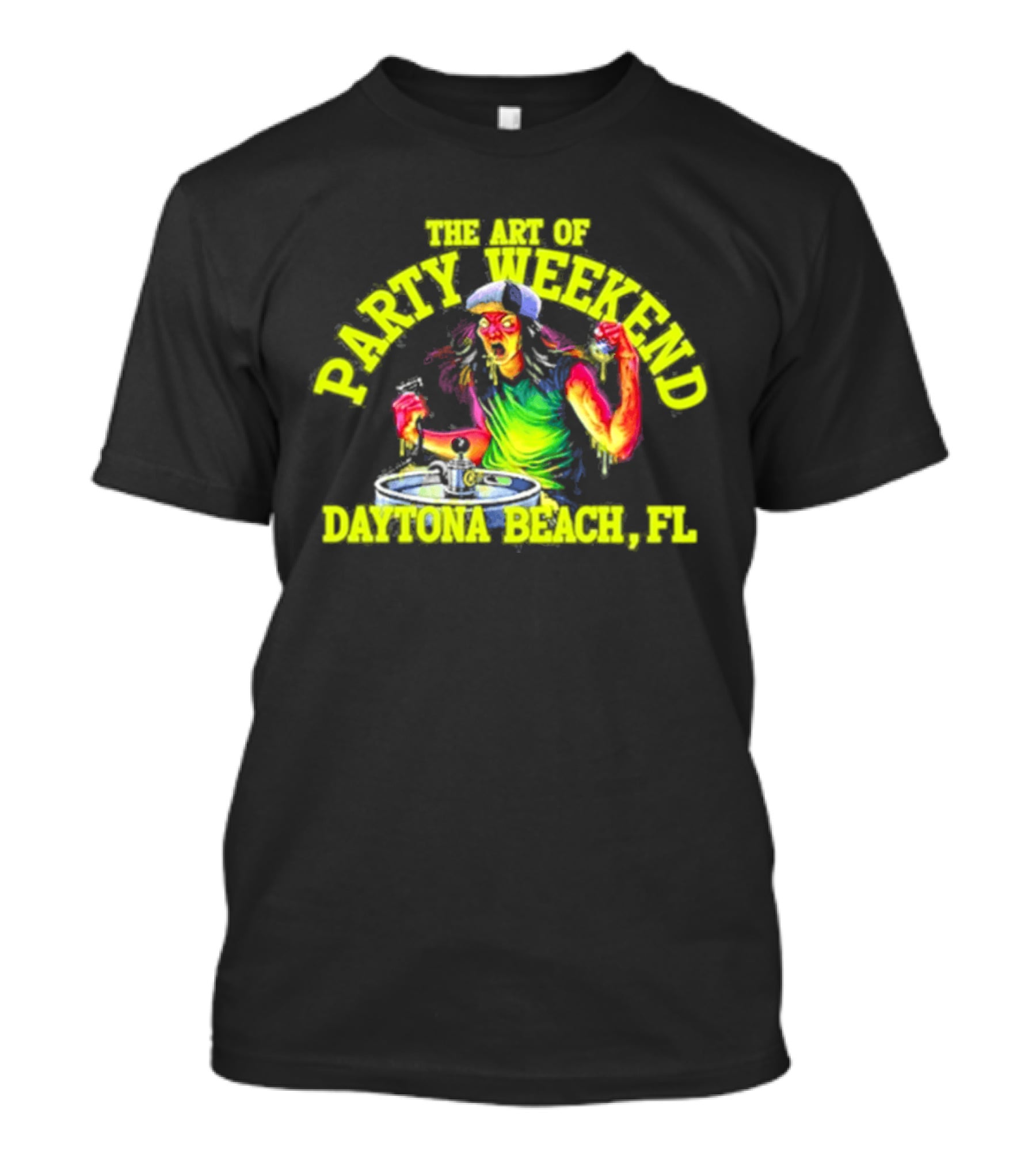 Party Weekend 2026 Daytona Beach Florida Municipal Waste T-Shirt