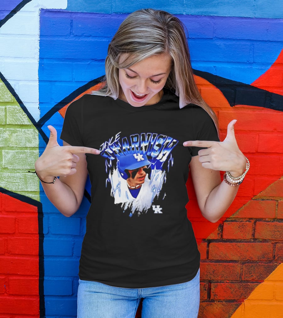 Jayce Tharnish Kentucky Wildcats Baseball UK Helm T-Shirt