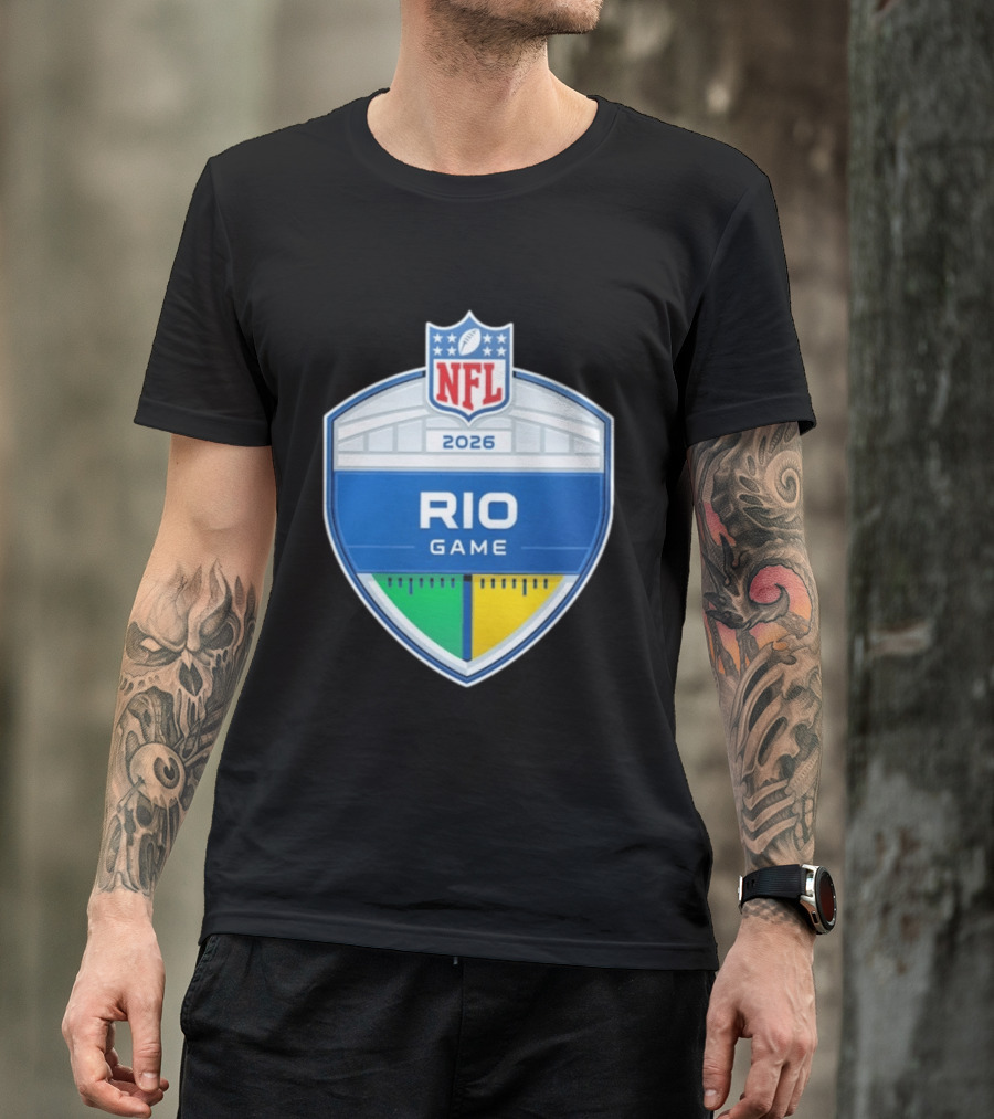 NFL Rio Game Maracana 2026 T-Shirt