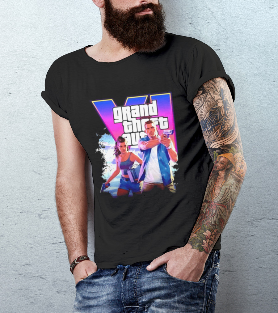 Grand Theft Auto VI GTA 6 Rockstar Games T-Shirt