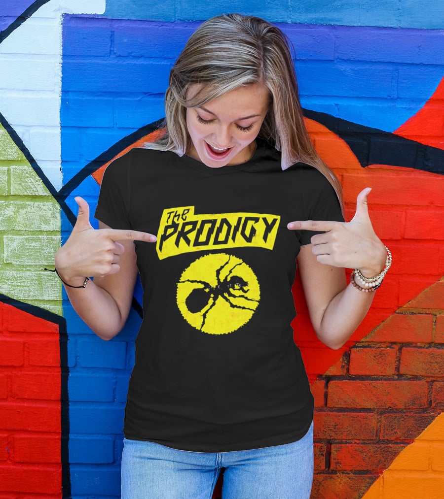 The Prodigy Yellow Ant At Roadrunner Boston Massachusetts September 24 2026 T-Shirt