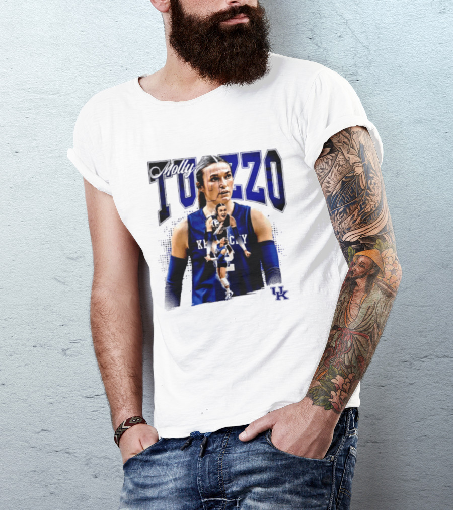 Molly Tuozzo Kentucky Wildcats NCAA Women's Volleyball T-Shirt