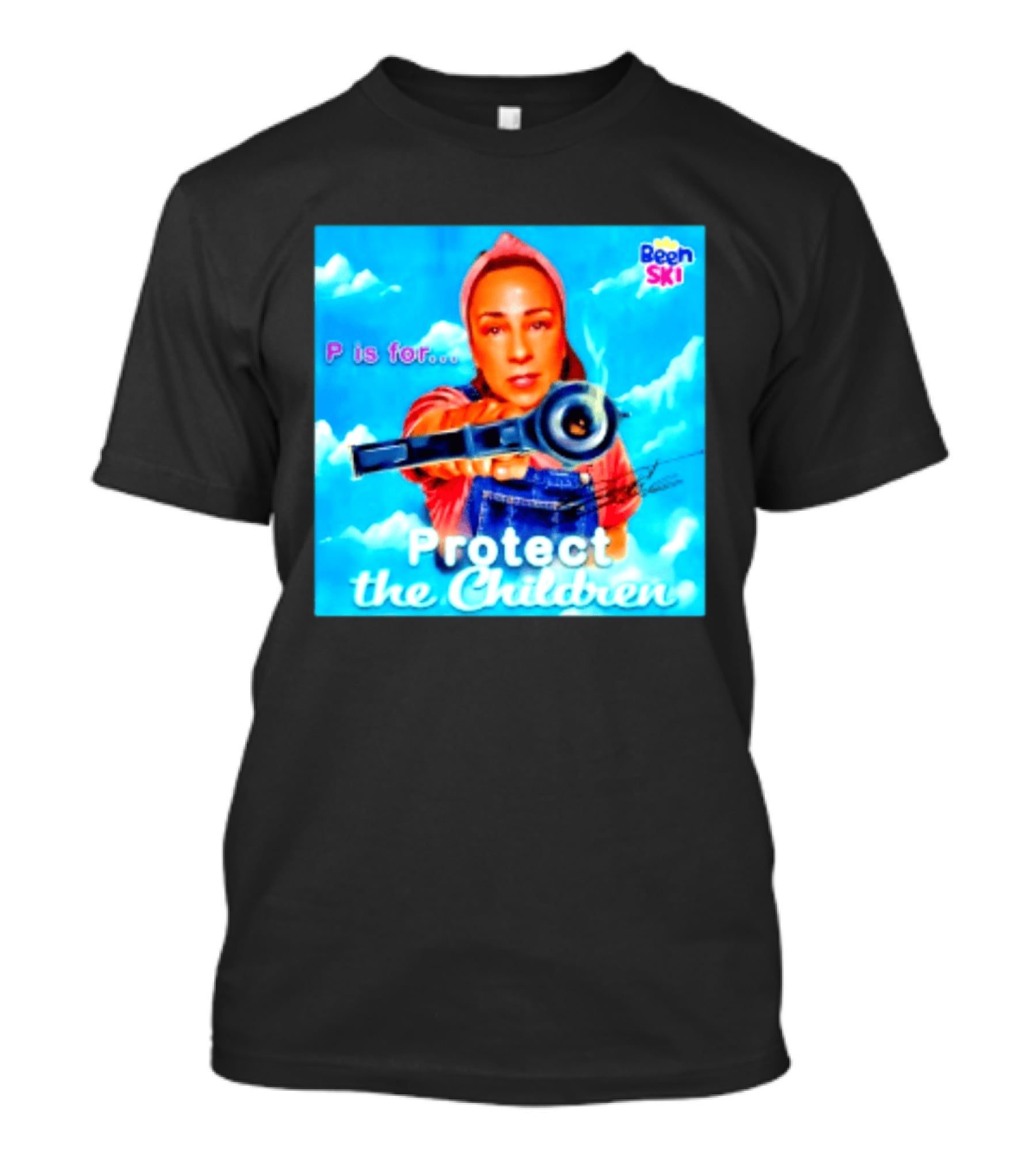P Is For Protect The Children Been Ski T-Shirt