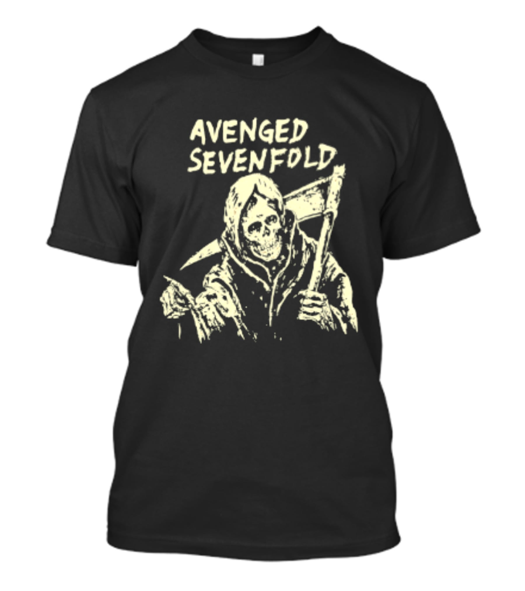 Avenged Sevenfold Grim Reaper Scythe A7X T-Shirt