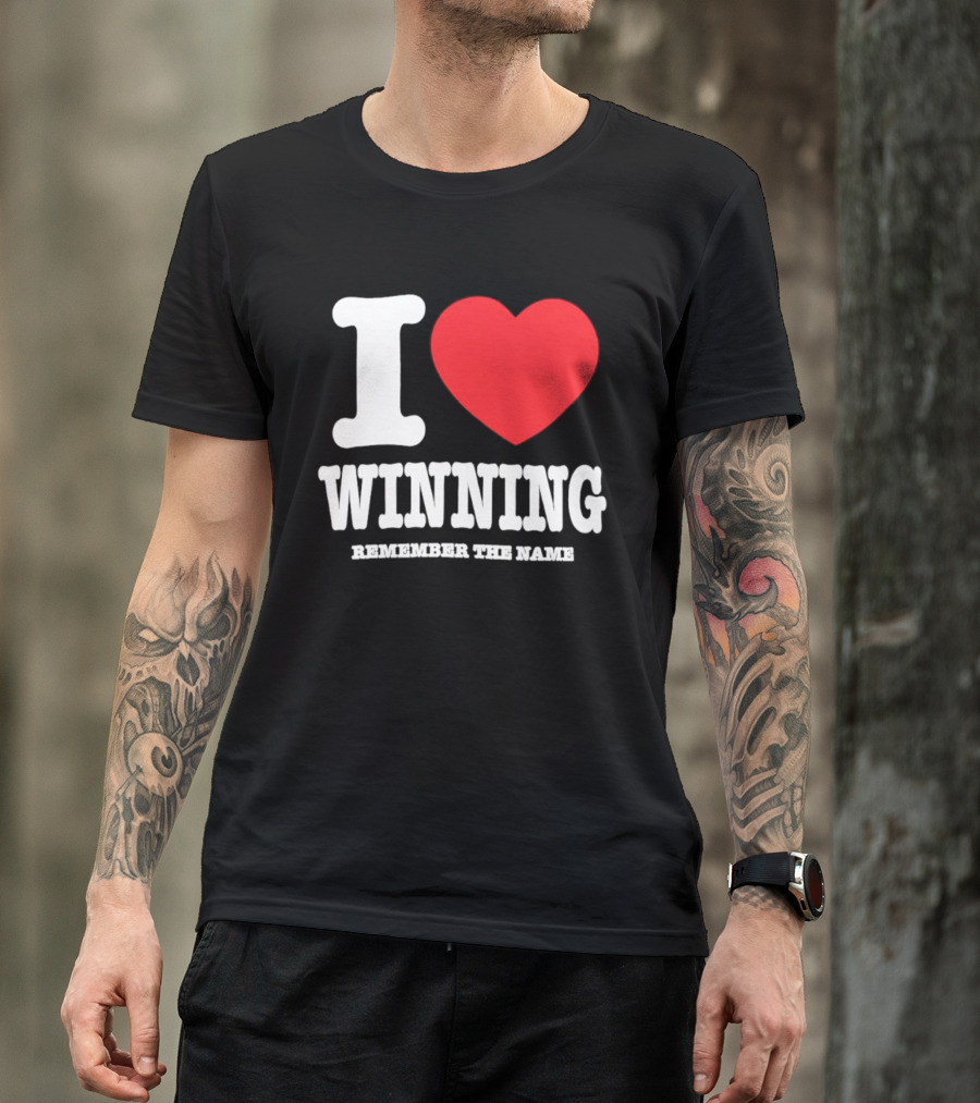 I Love Winning Remember The Name Donovan Ezeiruaku T-Shirt