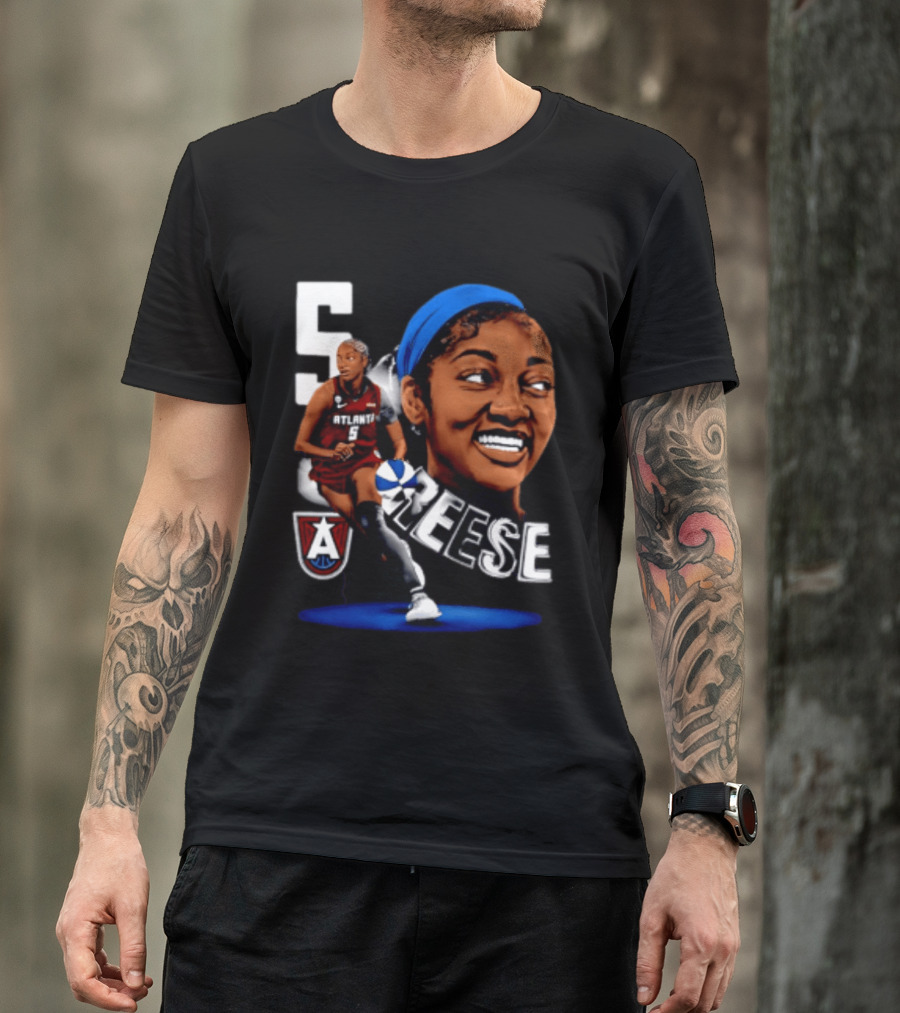 Angel Reese 5 Atlanta Dream WNBA Basketball Player Number 5 T-Shirt