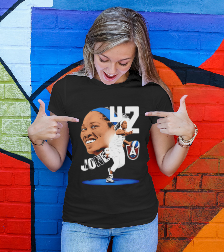 Brionna Jones 42 Atlanta Dream WNBA Basketball Player Sports T-Shirt