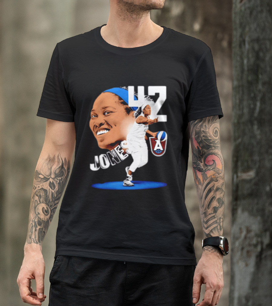 Brionna Jones 42 Atlanta Dream WNBA Basketball Player Sports T-Shirt