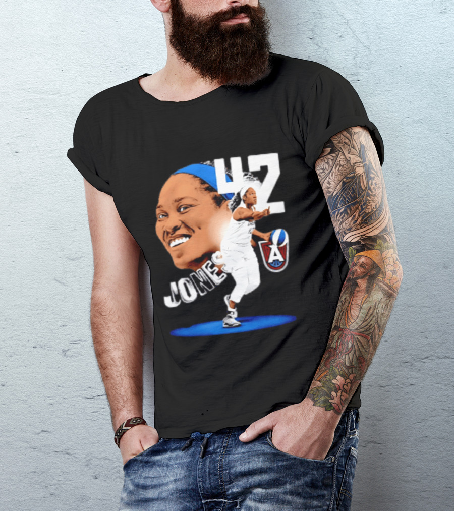 Brionna Jones 42 Atlanta Dream WNBA Basketball Player Sports T-Shirt