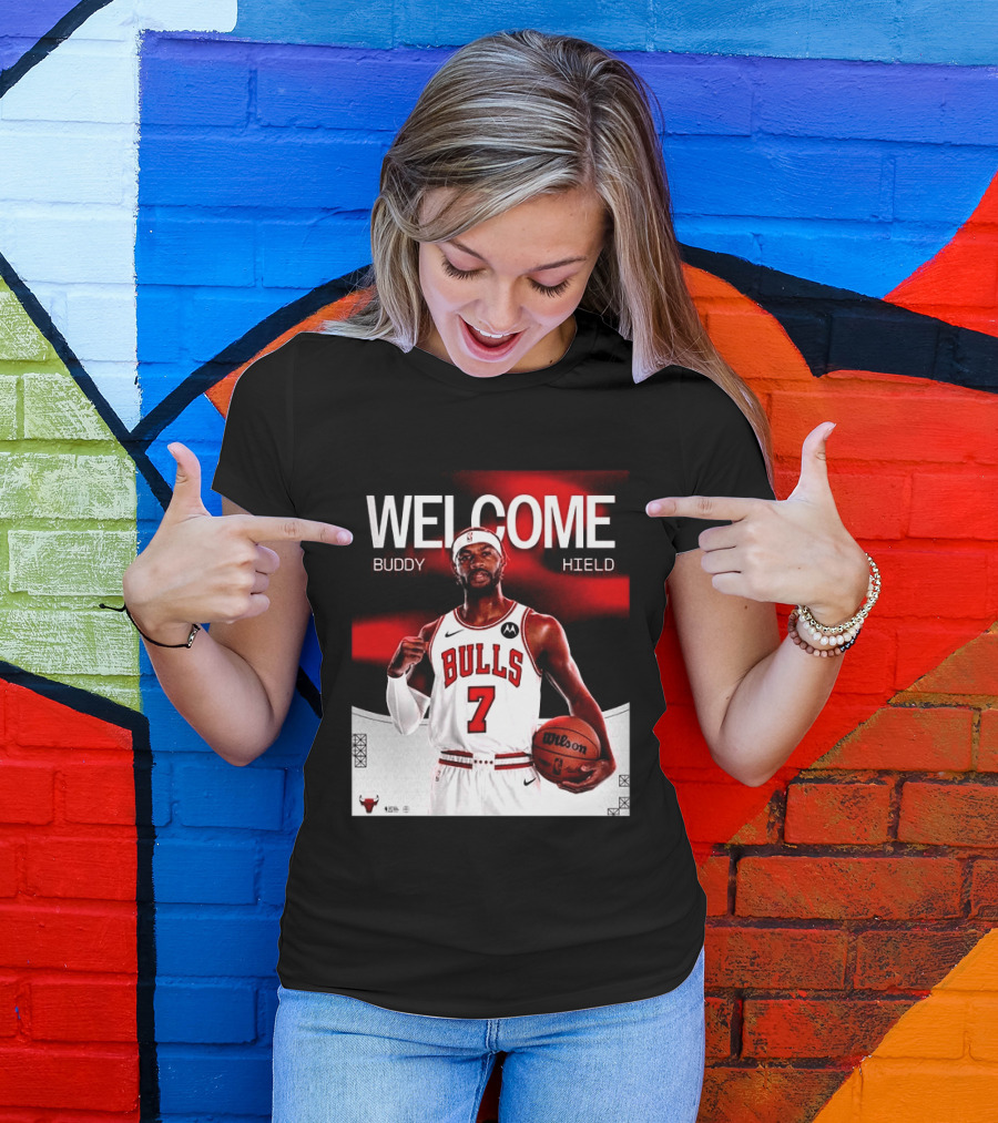 Buddy Hield 7 Chicago Bulls Welcome 2026 T-Shirt