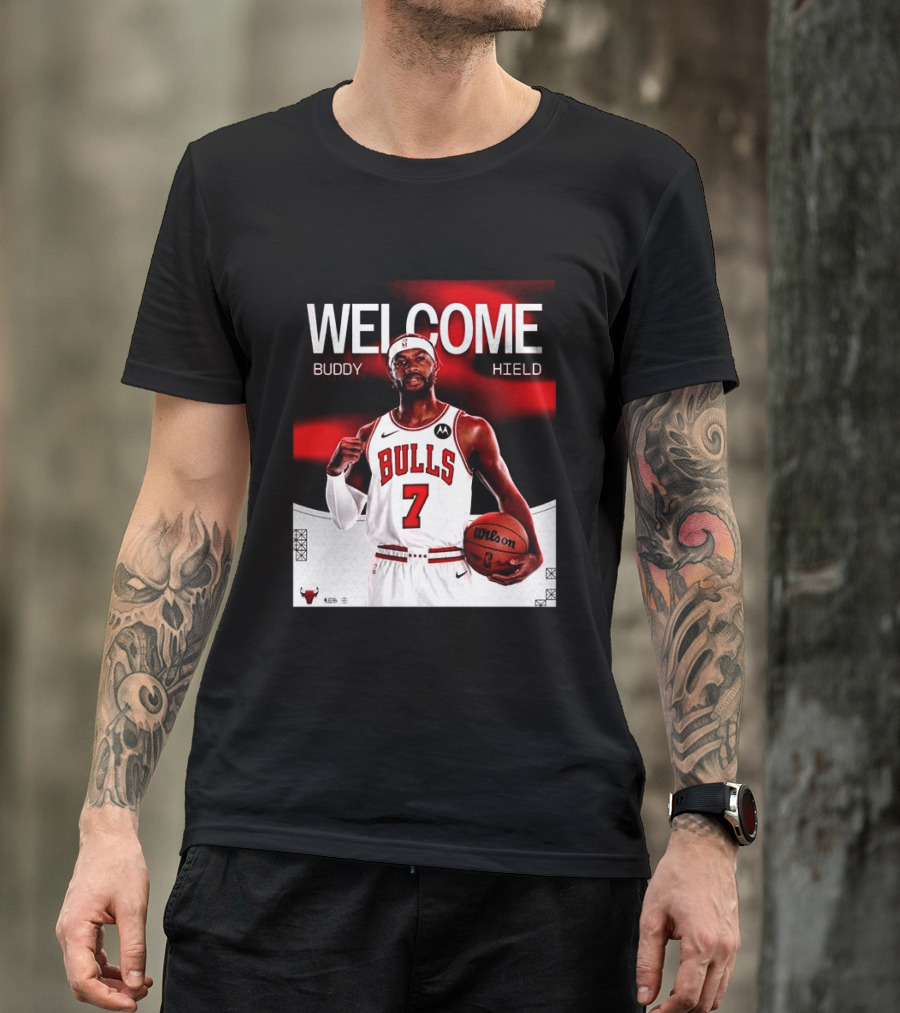 Buddy Hield 7 Chicago Bulls Welcome 2026 T-Shirt