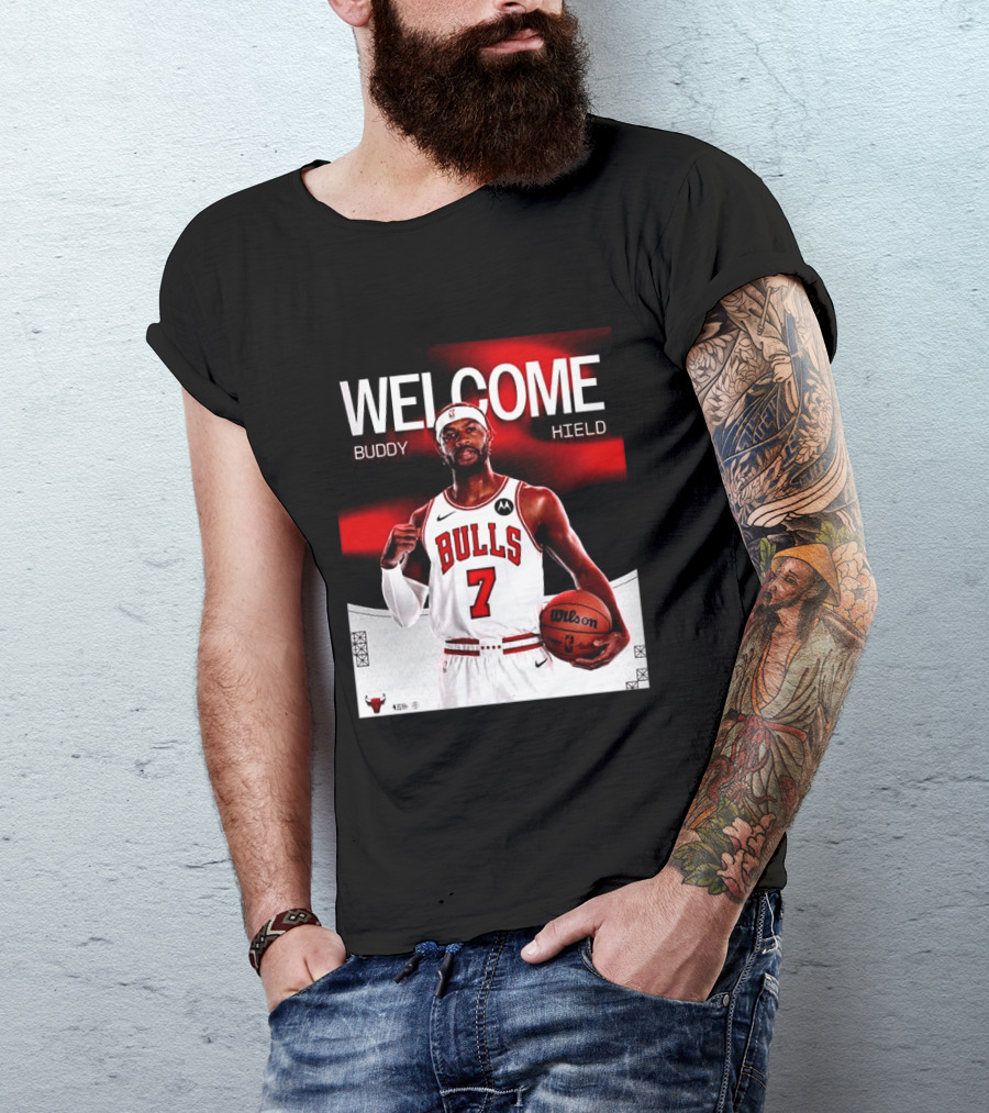 Buddy Hield 7 Chicago Bulls Welcome 2026 T-Shirt