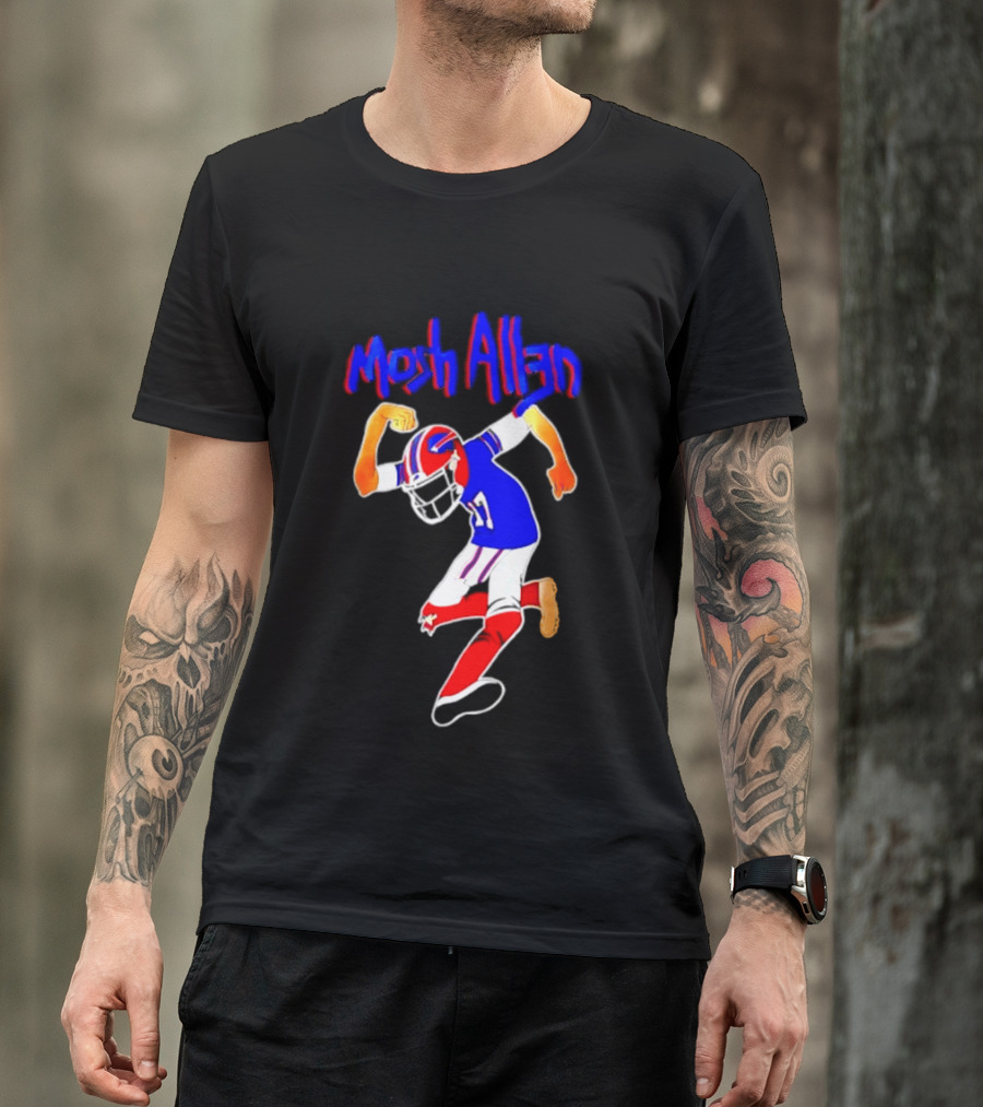Buffalo Bills Josh Allen Mosh Allen Football Player T-Shirt