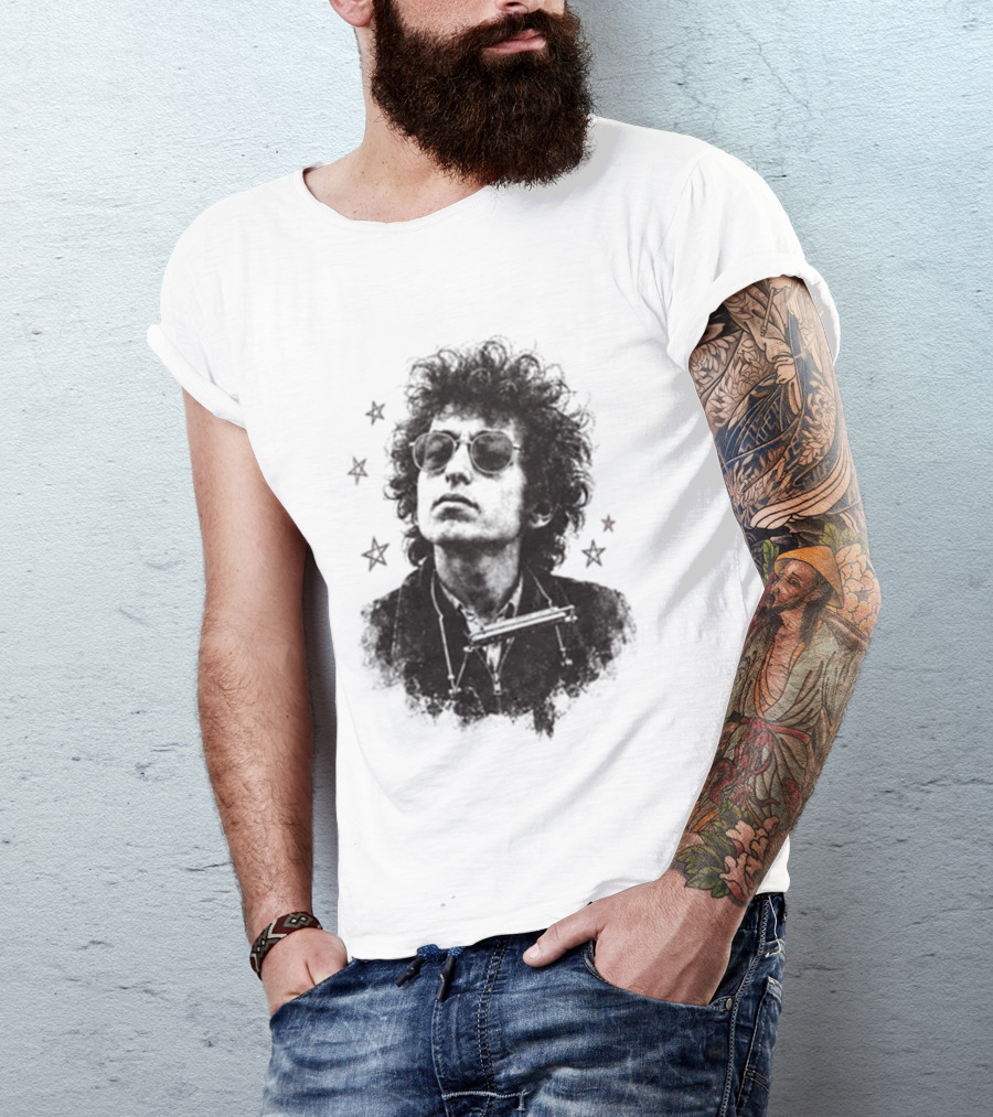 Bob Dylan Cream Disco Ball For Folk Fans Forever Following The Song T-Shirt