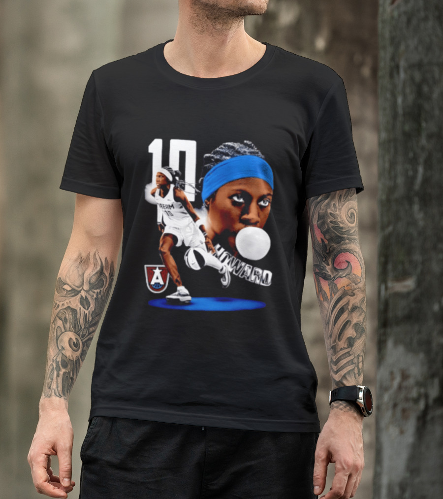 Rhyne Howard 10 Atlanta Dream Dual WNBA Basketball T-Shirt