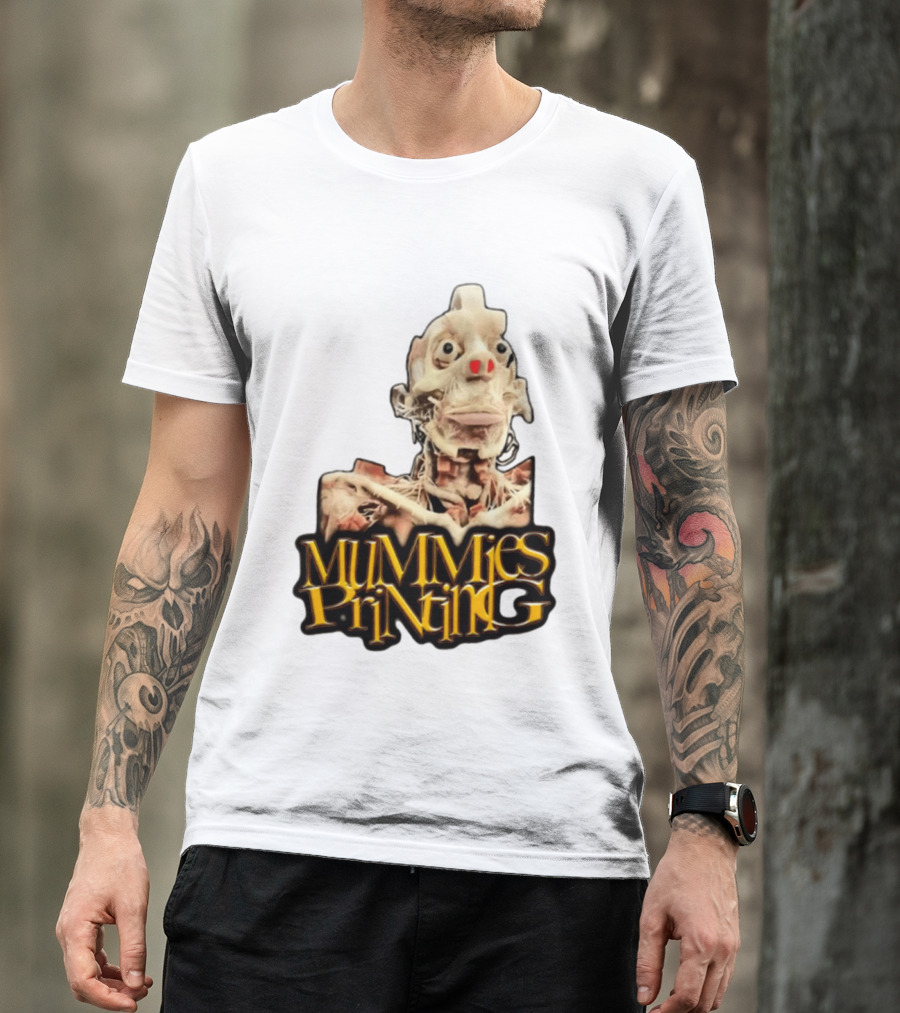 Mummies Printing Mummy Anatomy Skeleton Medical T-Shirt