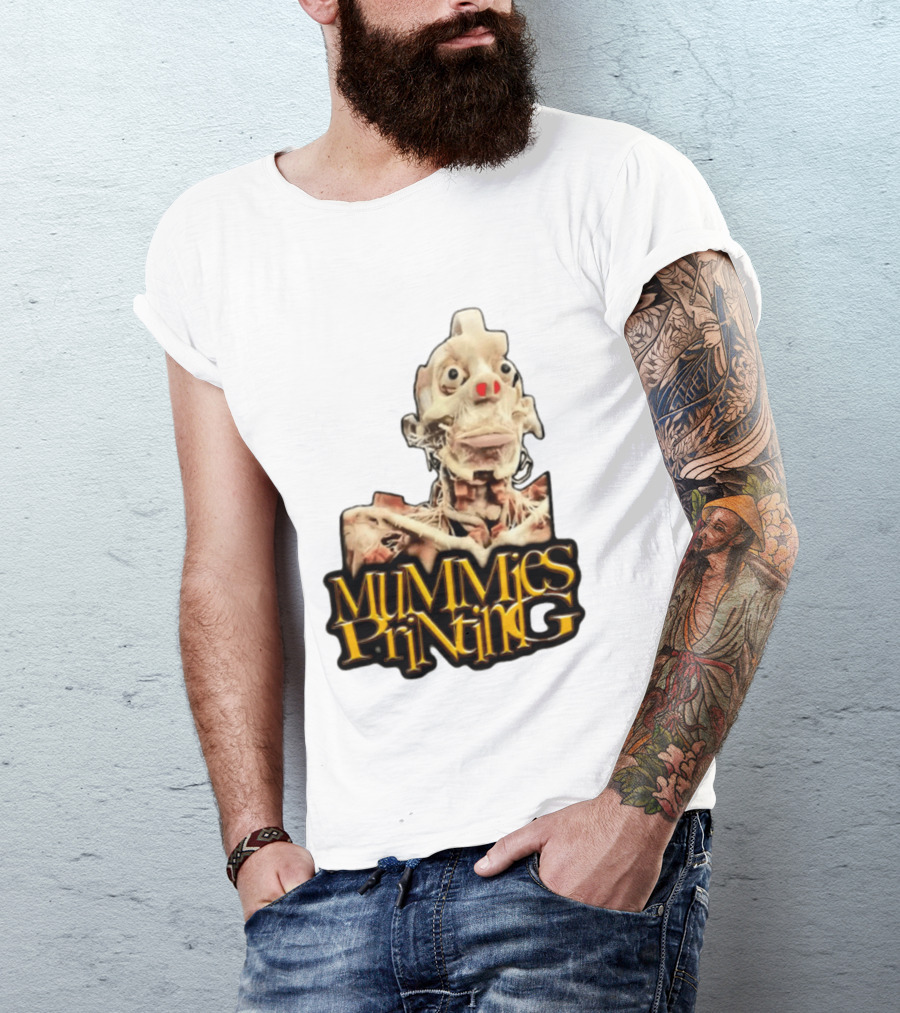 Mummies Printing Mummy Anatomy Skeleton Medical T-Shirt