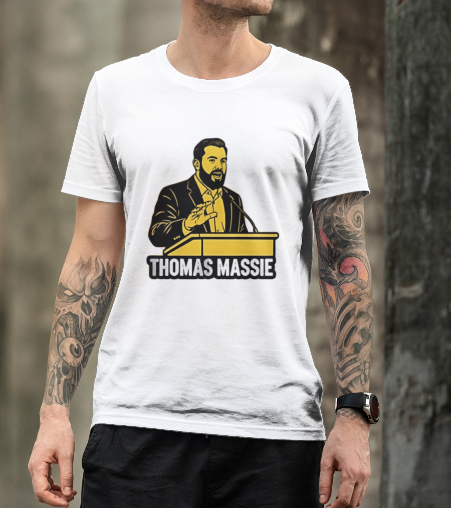 Thomas Massie Speaker Podium T-Shirt