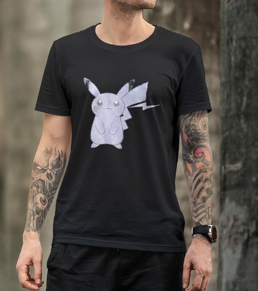 Thunderbolt Project Black Pikachu By Fragment And Pokémon Los Angeles T-Shirt