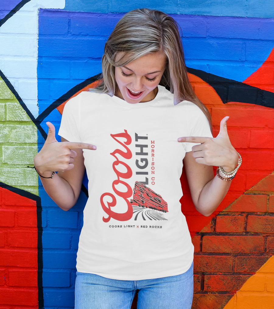 Coors Light Morrison CO Red Rocks 85 Years T-Shirt