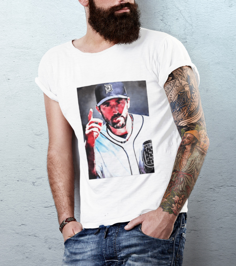 Spencer Torkelson Justin Verlander Detroit Tigers Baseball T-Shirt