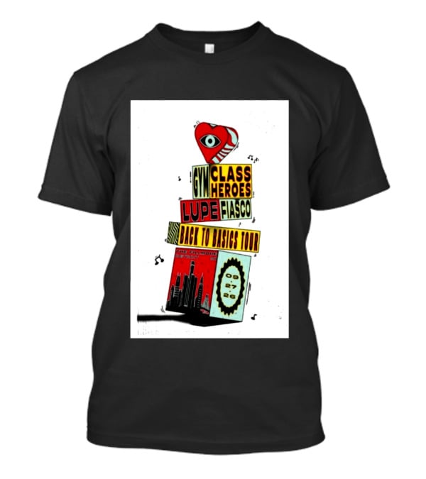 Back To Basics Tour Gym Class Heroes Lupe Fiasco The Fillmore Detroit Sep 27 2026 T-Shirt
