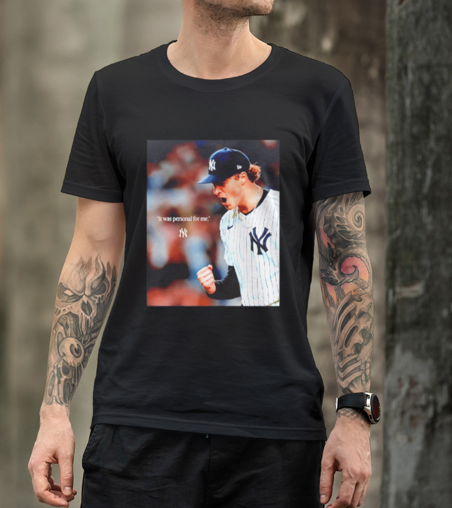 Ben Rice New York Yankees It Was Personal For Me Yankees Baseball T-Shirt