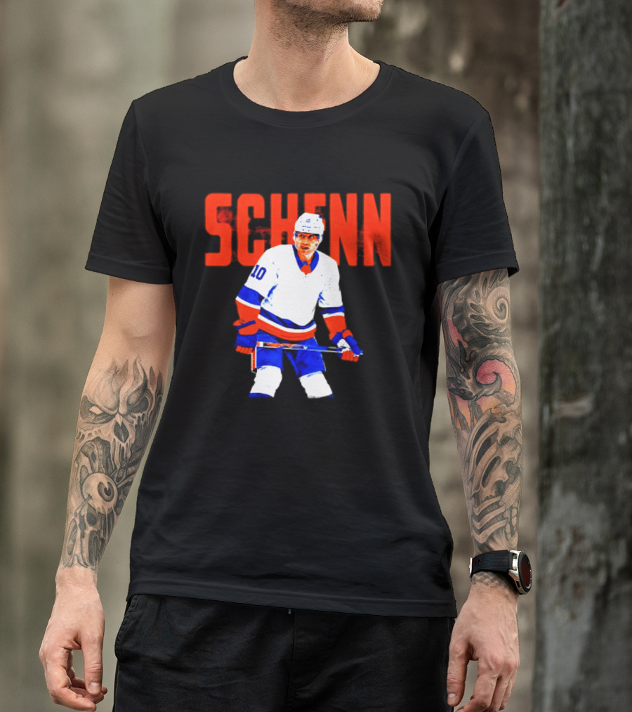 New York Islanders Brayden Schenn Grunge T-Shirt